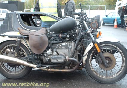 BMW motorcycle LPG conversion