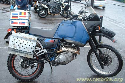 yamaha dual-purpose motorcycle