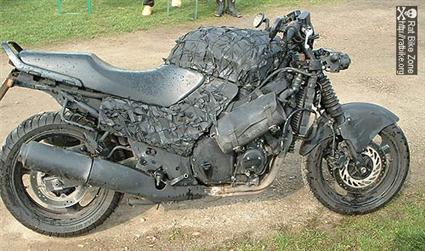matt black sportsbike