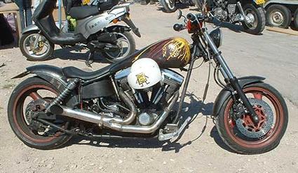 harley-davidson FXR chopper