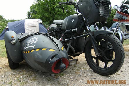 BMW Side Car Motor Cycle