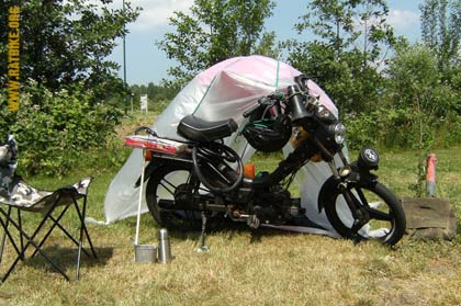 moped tent