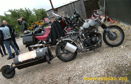 honda motorcycle trailer