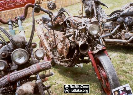 motorcycle copper bodywork
