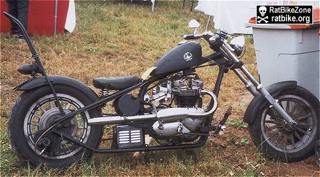 triumph hardtail chopper