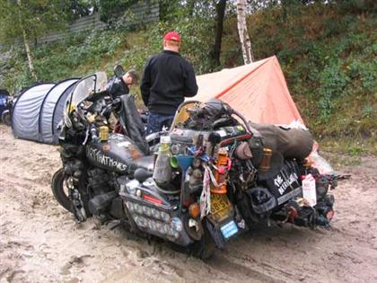 sidecar touring motorccle