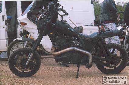 side view of CB750 FutureBike