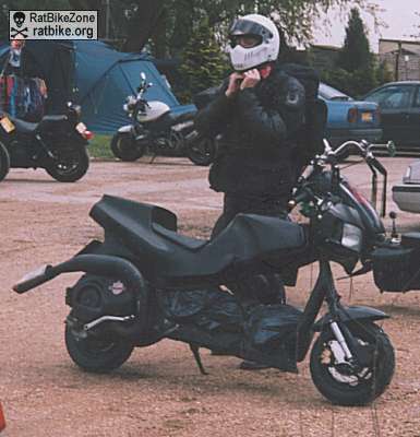 scooter + rider