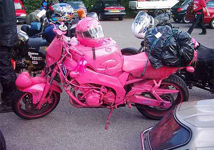 Pink Yamaha