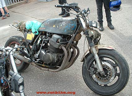 Honda CB750 Monoshock Conversion