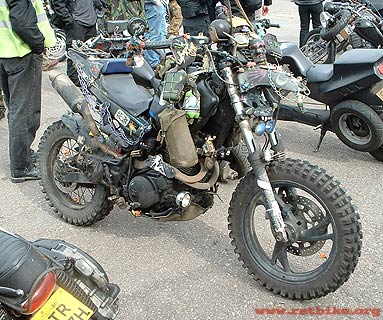 Yamaha XT600 ratbike
