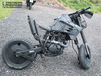 Kawasaki KLR650 from Guernsey