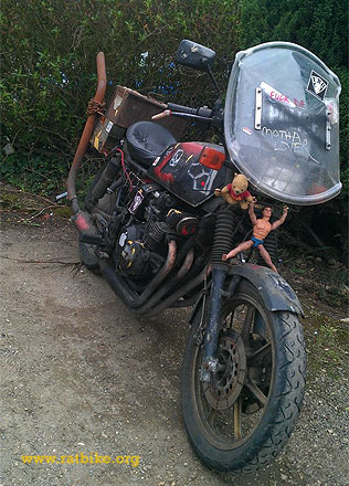 kawasaki gt550 custom bike