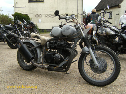 steampunk motorcycle#