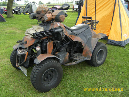 customized quad bike