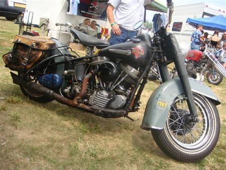 old school panhead