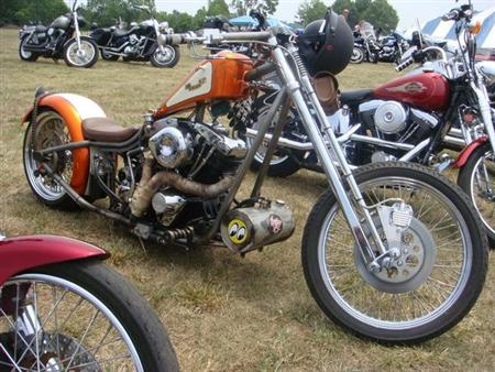 shovelhead springer chop