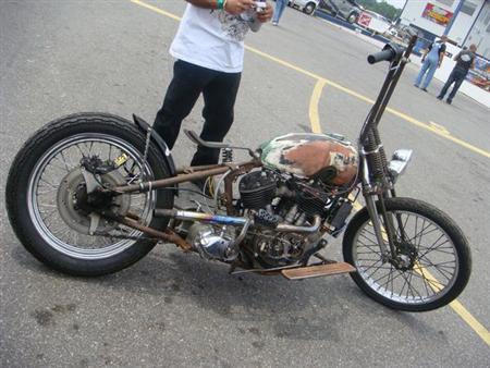 harley davidson flathead ratchopper