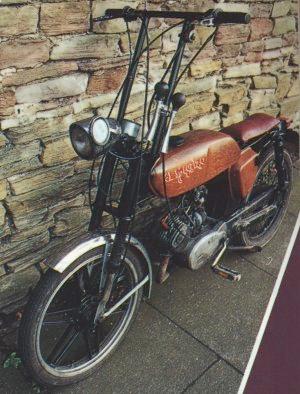 moped with T-Bars