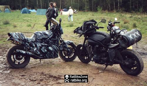 two streetfighter motorbikes