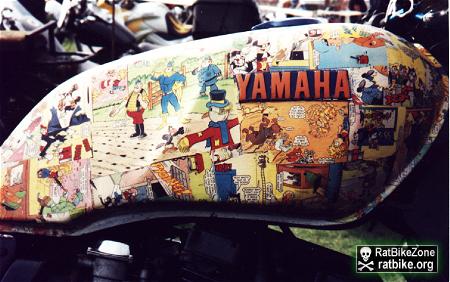 cartoon yamaha