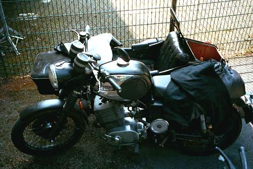 MZ with Sidecar