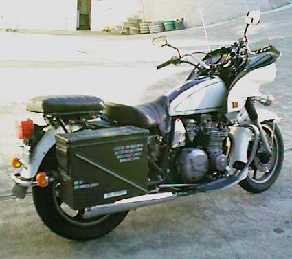 Kawasaki 100cc Police Bike