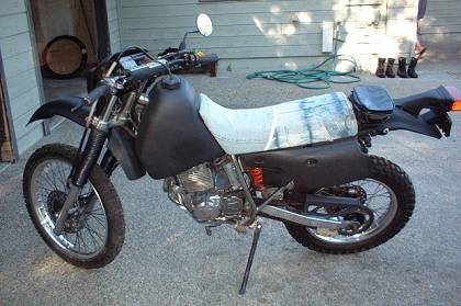 flat black XR250