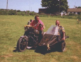 sidecar motorbike