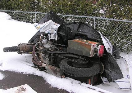 parked up for winter....