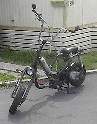 chopped scooter