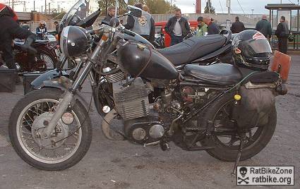 MZ Hardtail Bobber Motorcycle