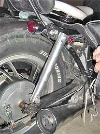 hardtail strut detail