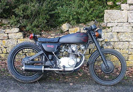 Honda CB125 view