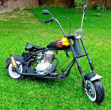 mini bike chopper