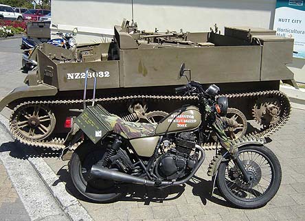 Suzuki GN 250 Survival Bike