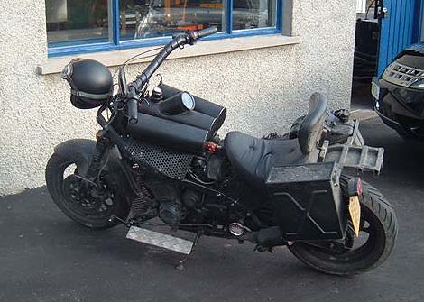 side view of 1100cc Yamaha Touring Bike