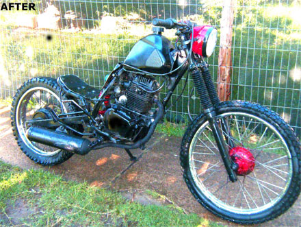 dirtbike bobber