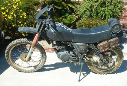 honda xl250 mad max