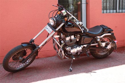 honda rebel chopper chile