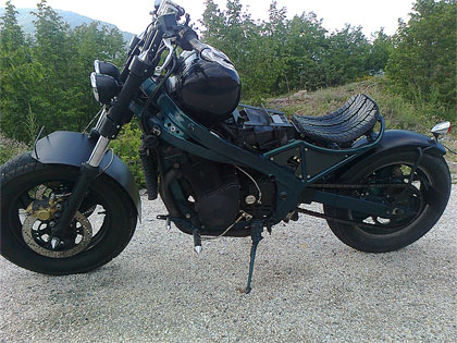 suzuki motorcycle natural gas