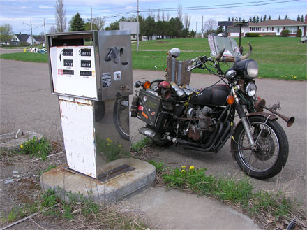 honda CB750K ratbike