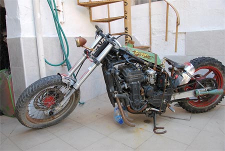 gpx750 kawasaki modified