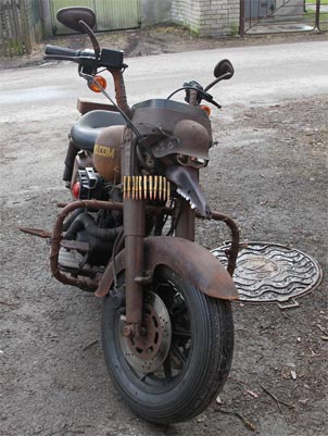 harley-davidson custom frontend