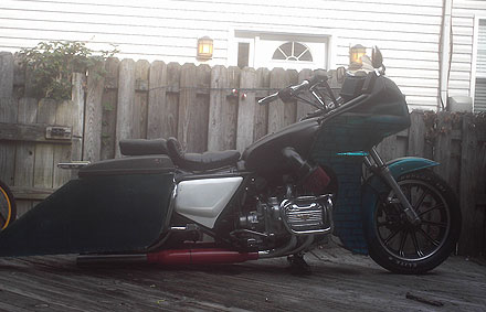 goldwing stretched bagger
