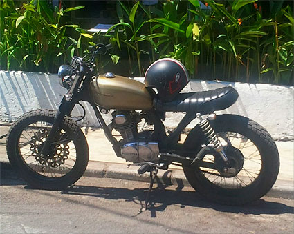 small motorbike from indonesia
