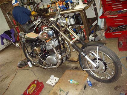 bsa thunderbolt chopper