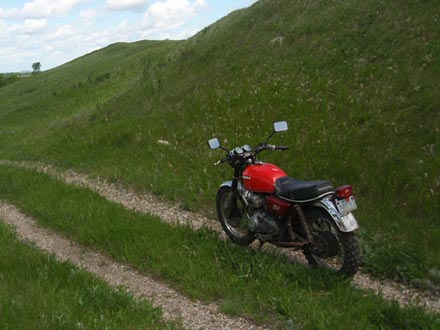 honda cb350 motorcycle