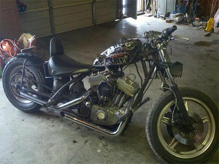 evo sportster chopper