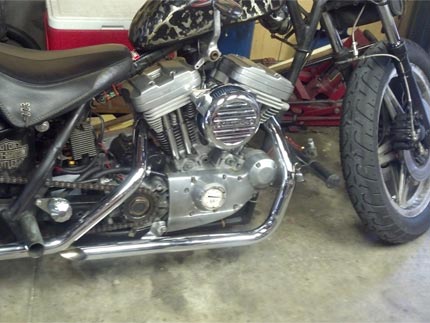 evo sportster chopper